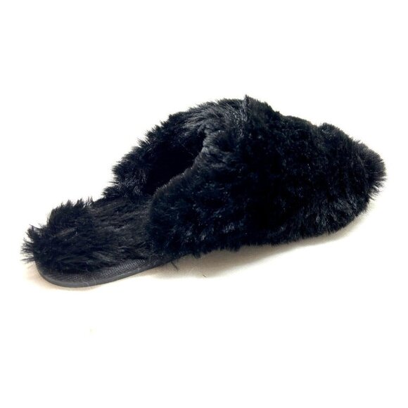 George Women's Elle Slippers in Black Size 7-8 - Picture 4 of 7